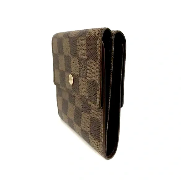 Authentic LV Louis Vuitton Damier Portefeiulle Elise Trifold Compact Wallet - Picture 3 of 8